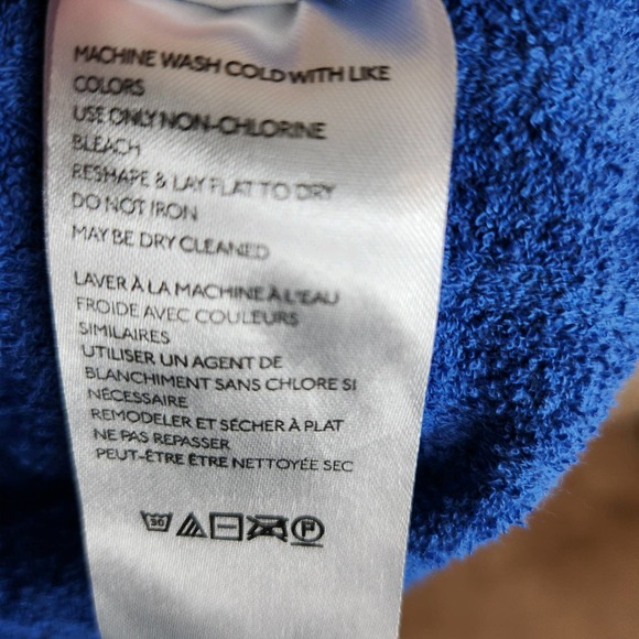 We The Free Oliver Henley Top Sailor Blue Size Medium - Picture 9 of 10